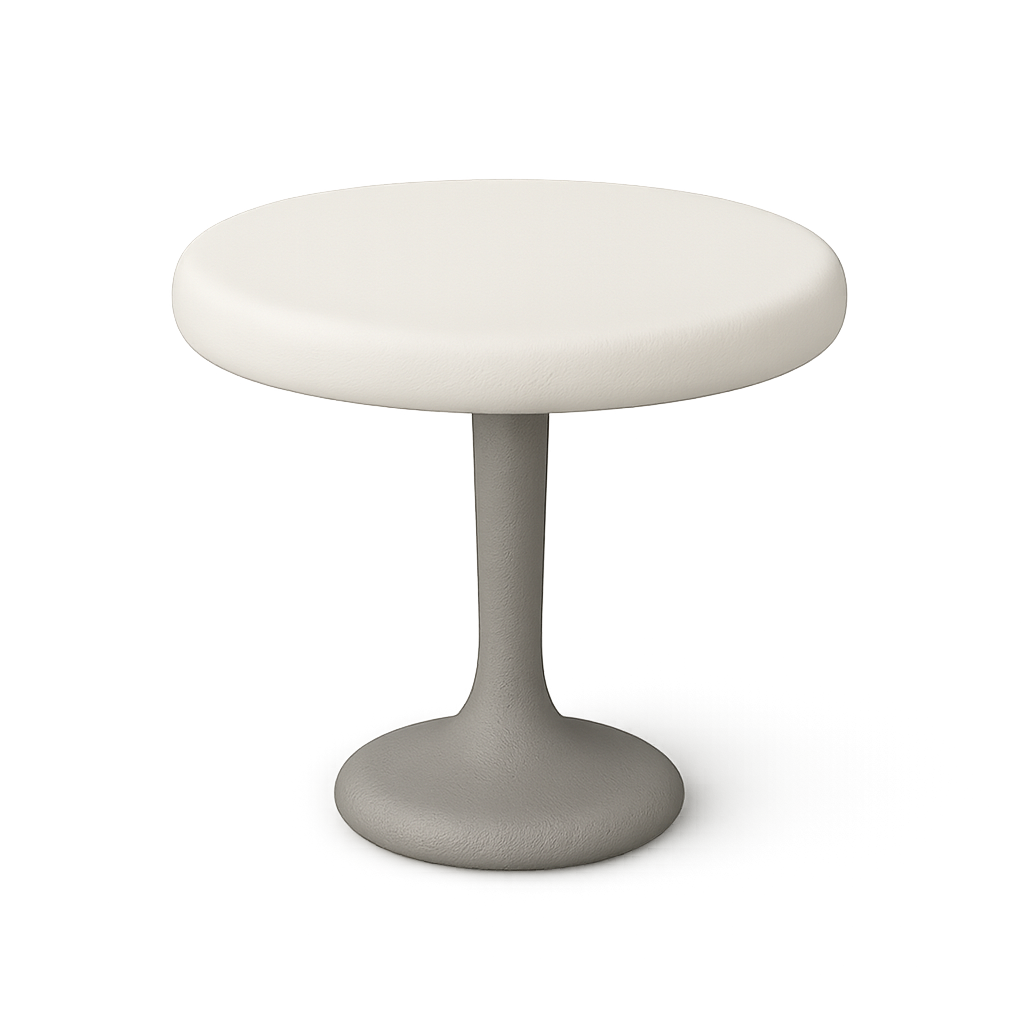 round cafe table